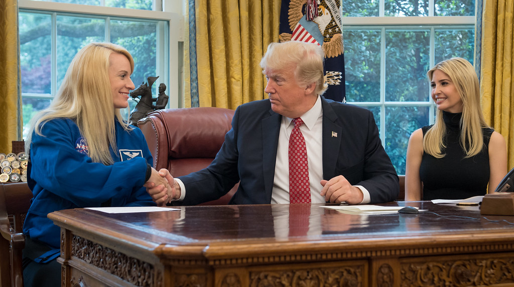 President Trump Congratulates Record Breaking Astronaut (NHQ201704240005)