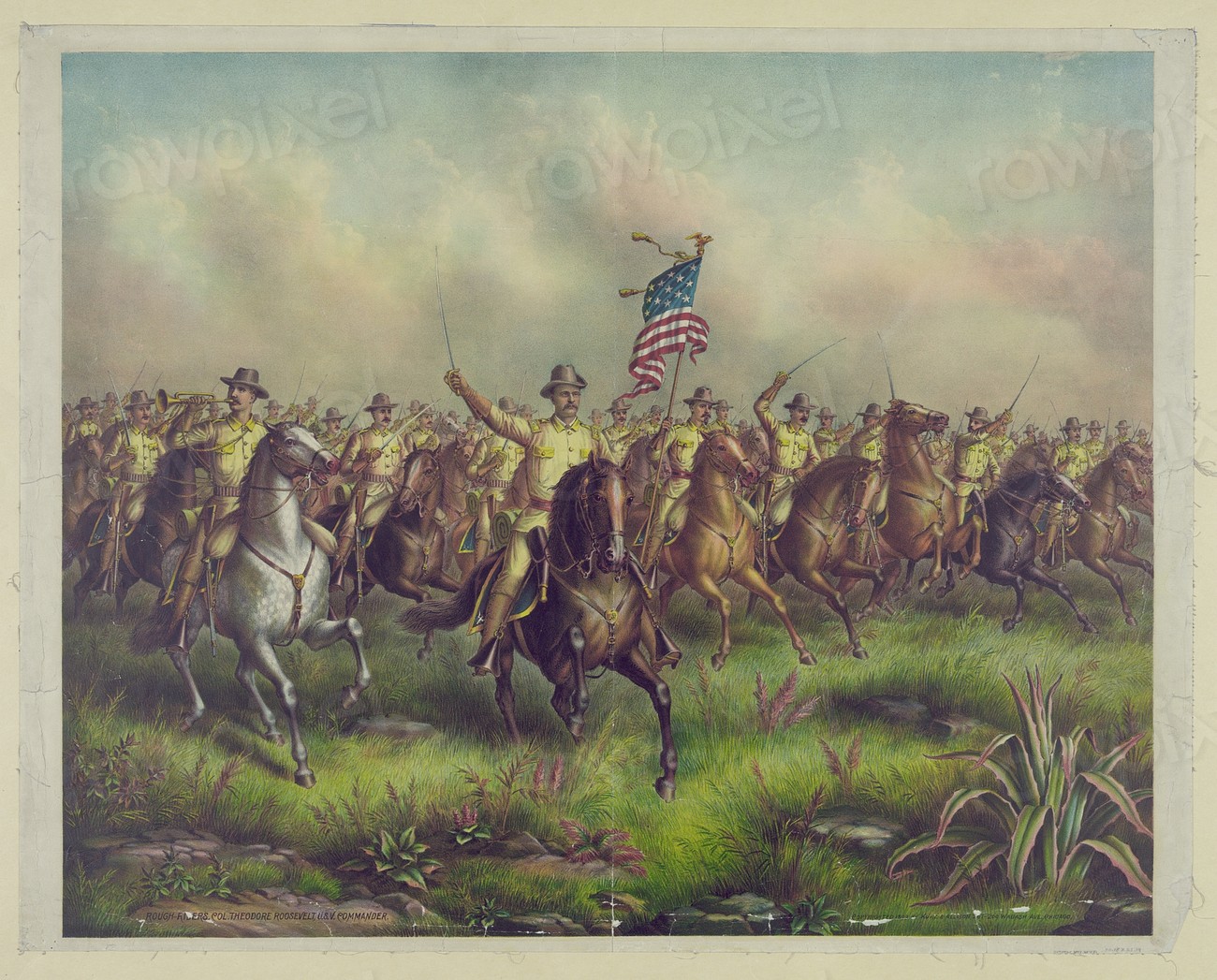 Rough-Riders, Col. Theodore Roosevelt, U.S.V
