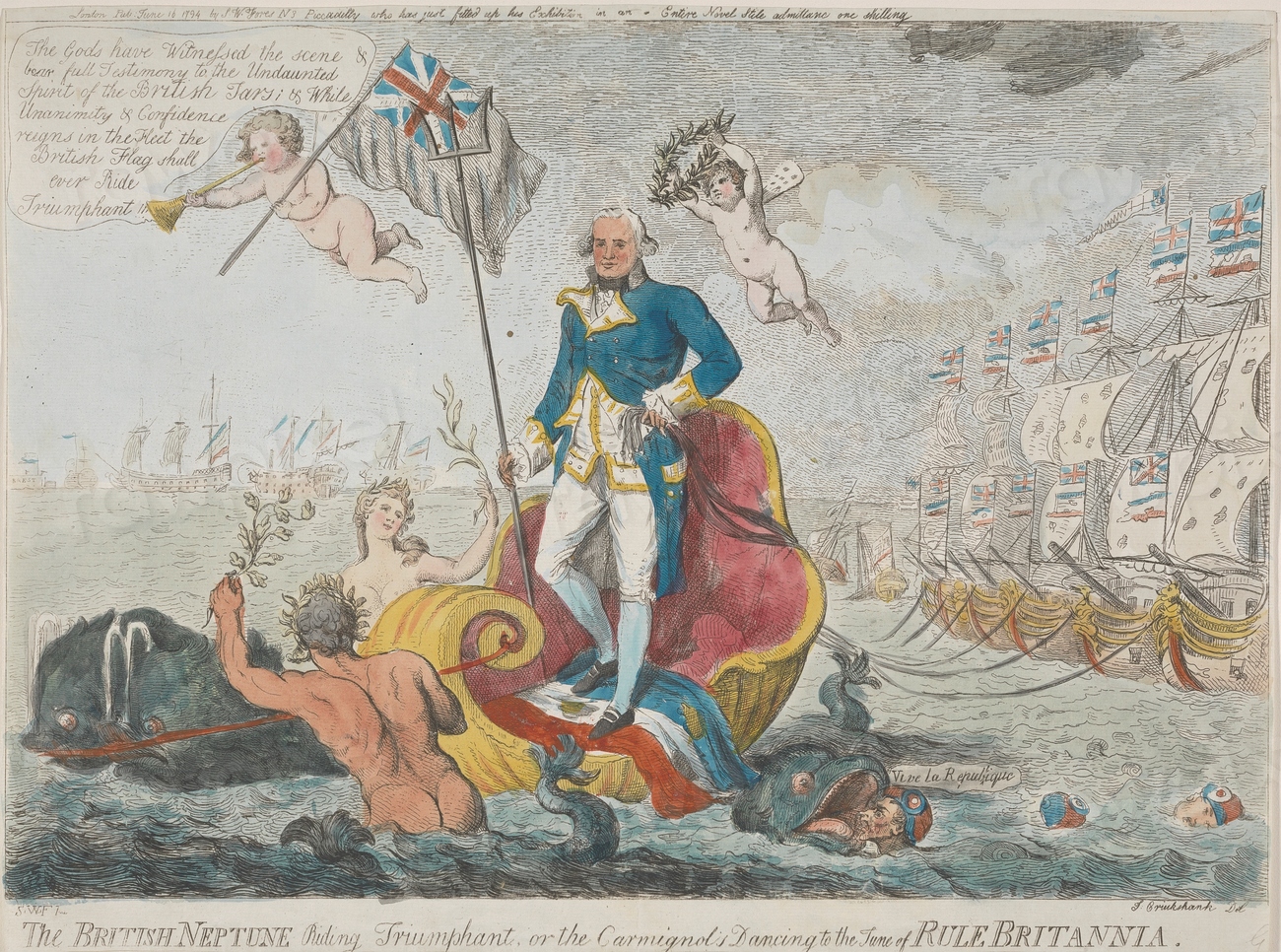 The British Neptune riding Triumphant