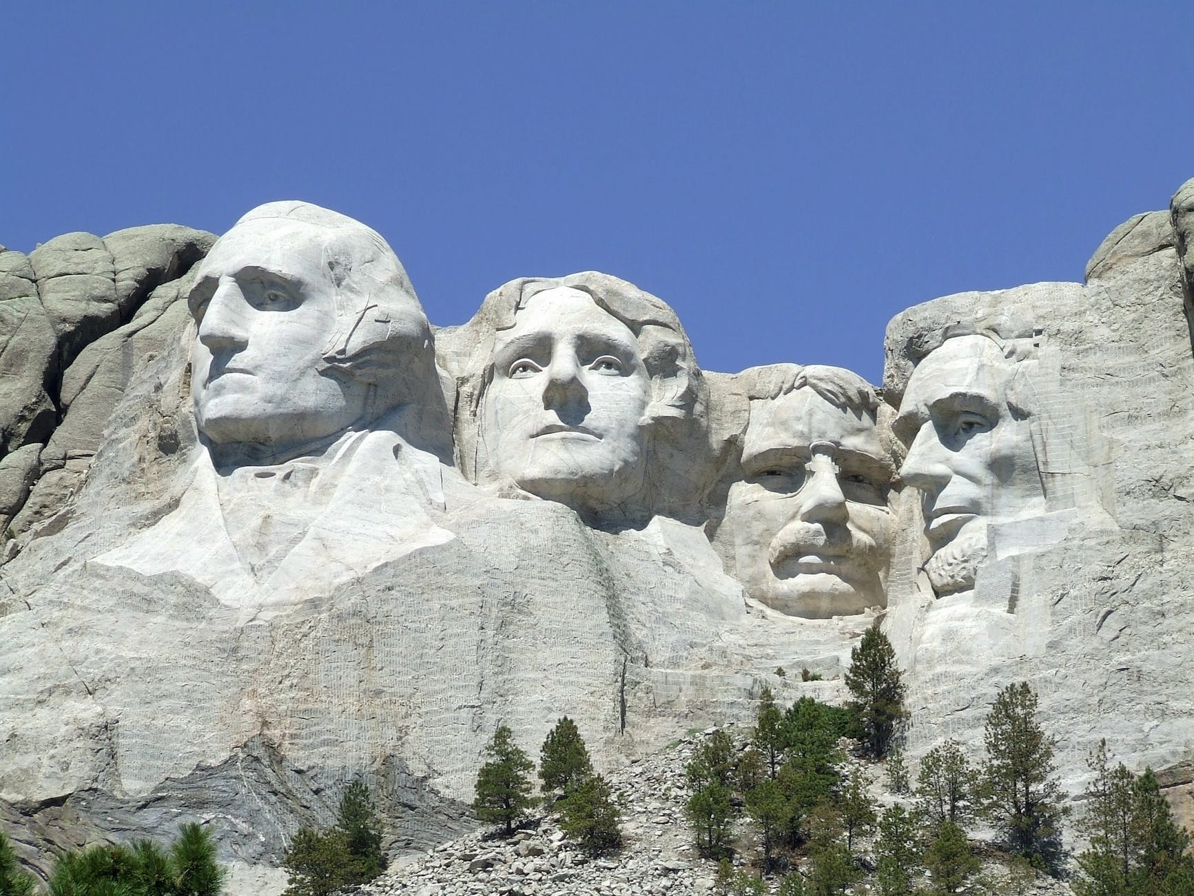 The real state of democracy in America mount rushmore