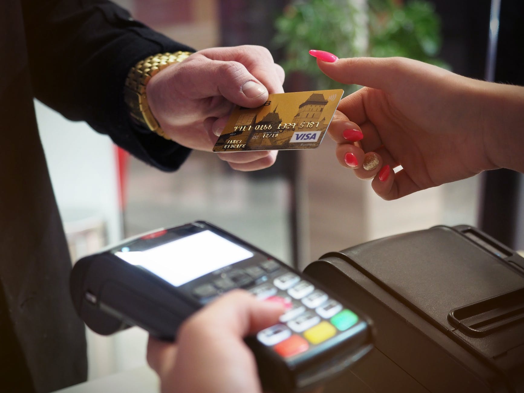 black payment terminal - understanding how banks operate: Money & debt 